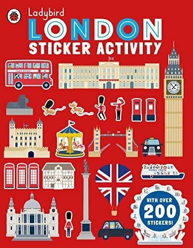 London Sticker Activity / Лондон - книга с заданиями и наклейками - фото №1