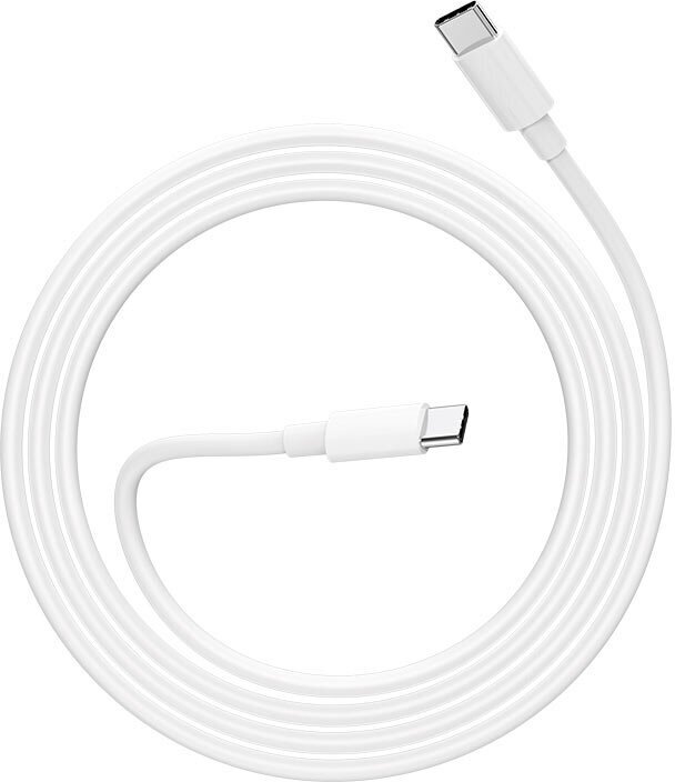 Зарядный кабель / Кабель для зарядки MacBook Pro /Air 2016-2024 и других ноутбуков с разъемом USB Type-C / Быстрая зарядка PD до 100W, Белый (2 метра)