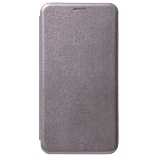 Чехол-книжка для Samsung Galaxy A33 серый противоударный откидной с подставкой, кейс с магнитом, защитой экрана и отделением для карт