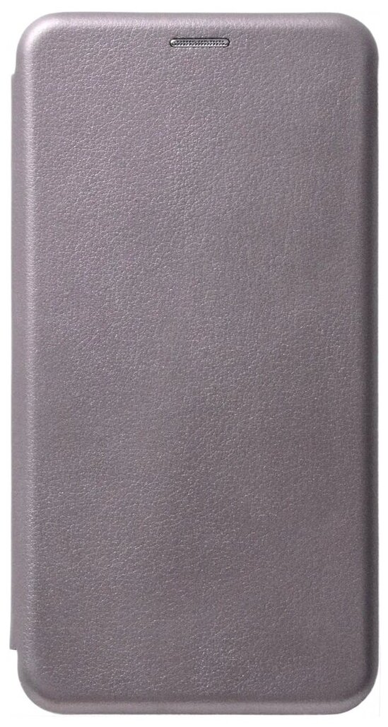 Чехол книжка на iPhone XR серый противоударный откидной с подставкой, кейс с магнитом, защитой экрана и отделением для карт