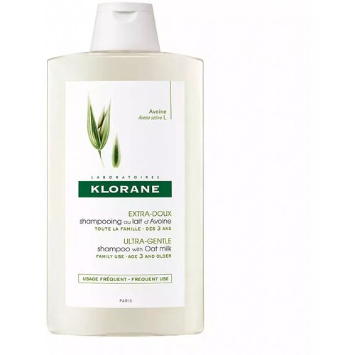 Klorane Shampooing Extra-Doux au Lait d'Avoine Шампунь с молочком Овса, 200 мл.