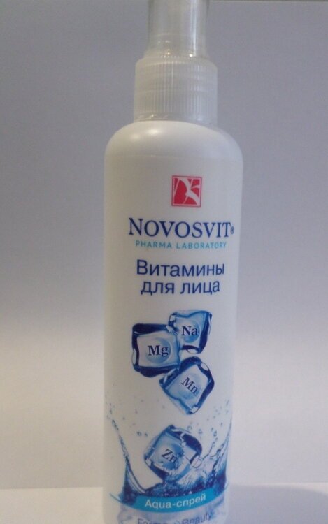 Аква-спрей NOVOSVIT (Новосвит) Витамины для лица 190 мл Народные Промыслы ООО - фото №8