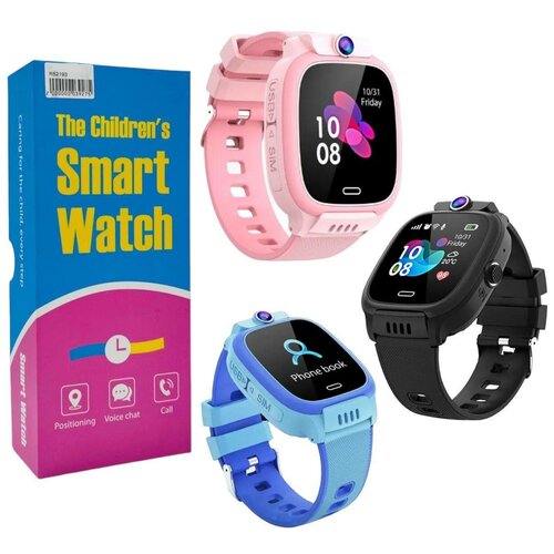 Детские часы с поддержкой сим карты GPS локация видеозвонок приложение Se trekker 2 Синие 199000₽