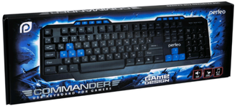 Клавиатура Perfeo Commander PF-5194 (черный)