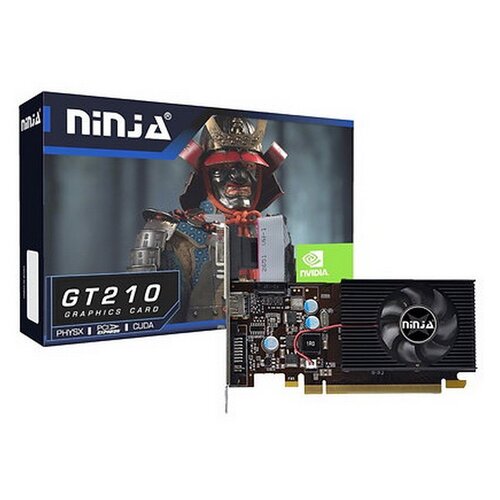 Ninja GT210 512M 64bit DDR3 DVI HDMI CRT PCIE