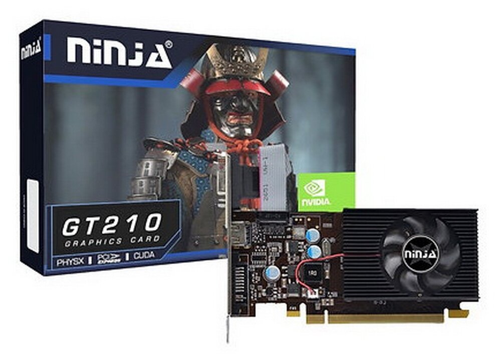 Видеокарта Sinotex Ninja GeForce GT 210 512 MB (NF21N5123F)