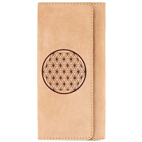 фото Кошелек beregy, фактура гладкая, коричневый