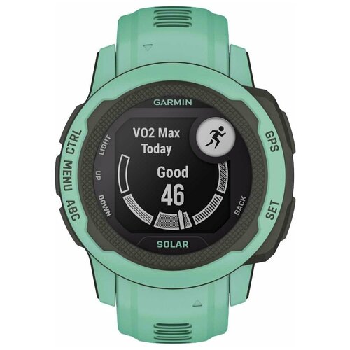 Спортивные наручные часы Garmin Instinct 2S Solar Neo Tropic GPS 010-02564-02 умные часы garmin instinct 2x solar белый 010 02805 04