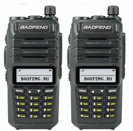 Комплект портативных раций Baofeng UV-E70 2 шт.