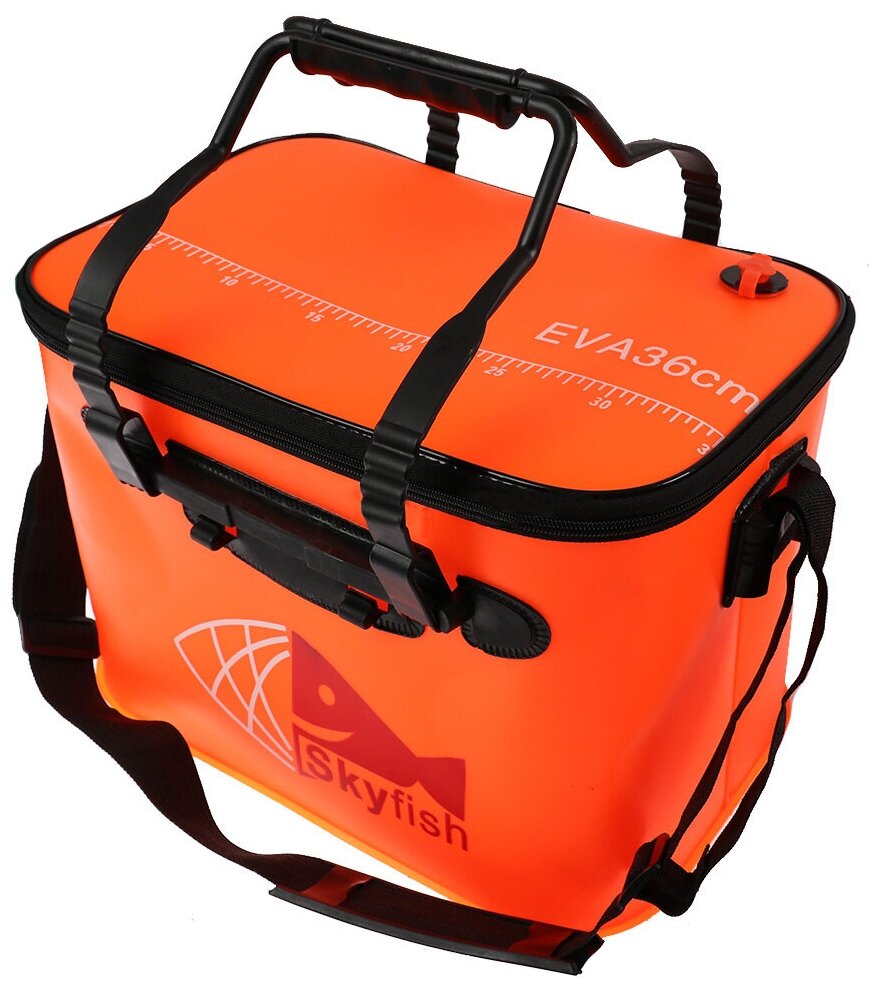 Многофункциональная ЭВА сумка 19л, 36х23х24.5 см, цвет оранжевый