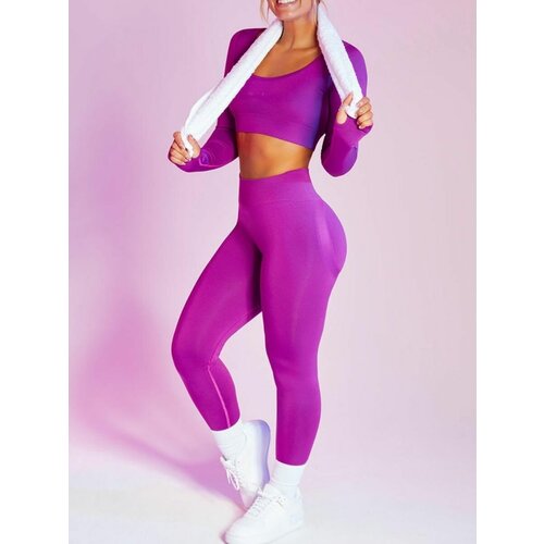 Костюм спортивный Denyu, размер M, фиолетовый костюм спортивный размер m фиолетовый
