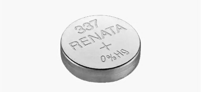Батарейка Renata 337. в упаковке 1 шт.