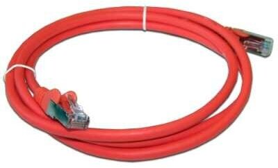 Патч-корд Lanmaster LAN-PC45/S6A-2.0-RD FTP вилка RJ-45-вилка RJ-45 кат.6А 2м красный LSZH (уп.:1шт) - фото №2