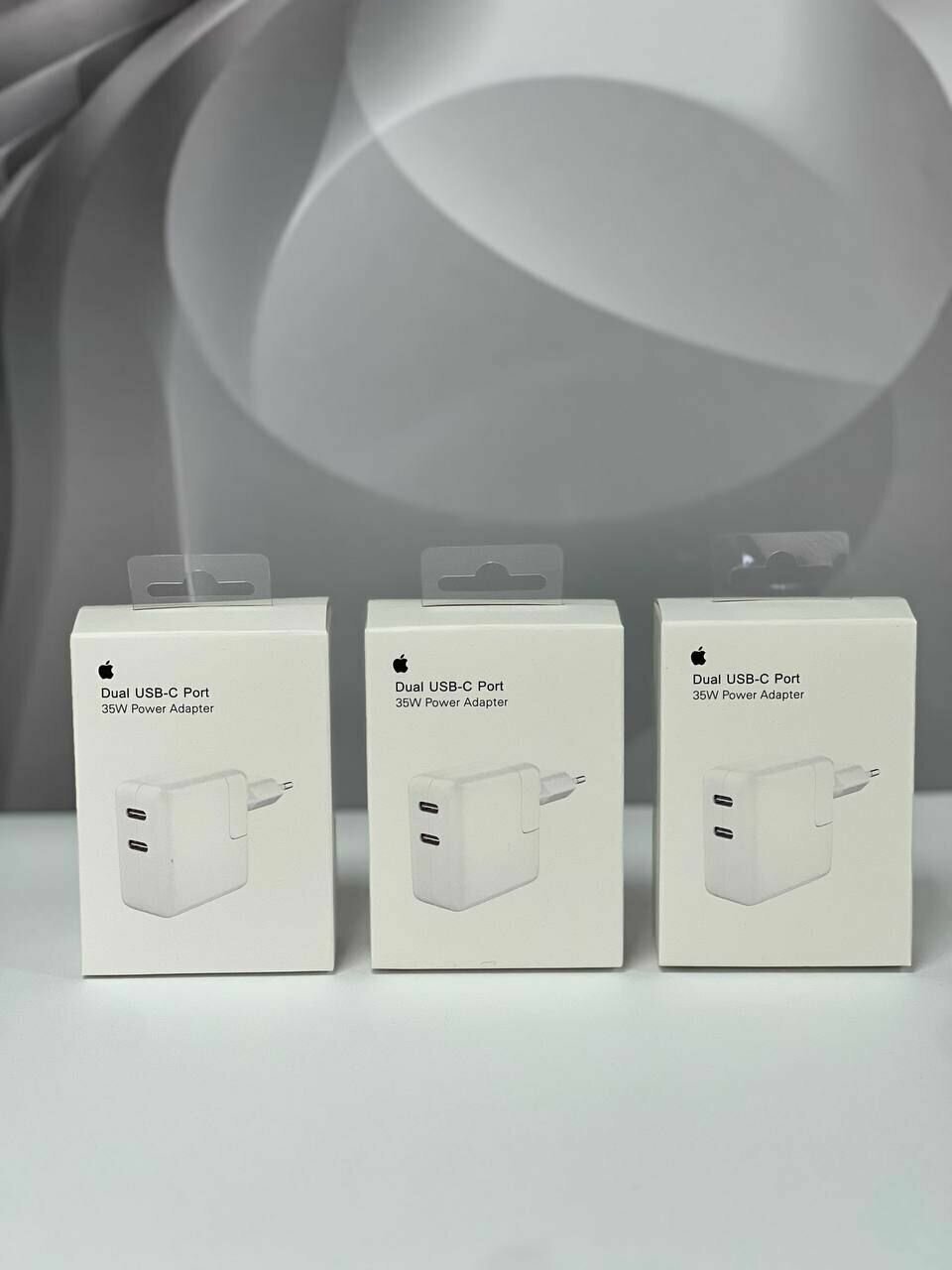 Сетевое зарядное устройство Apple MNWP3ZM/A, 35 Вт, белый - фото №11