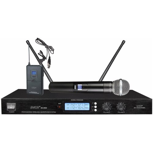 Радиомикрофоны clevermic BKR KX-D3820 ручной и петличный 4004100₽