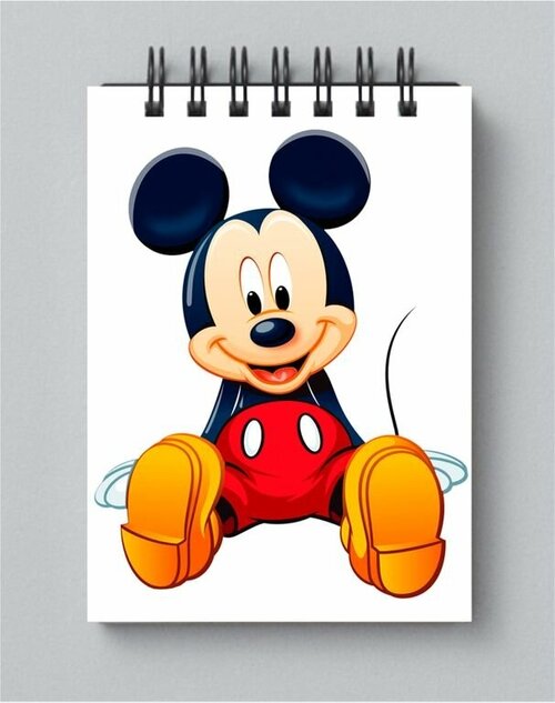 Блокнот Mickey Mouse, Микки Маус №7, Размер А5: 15 на 21 см