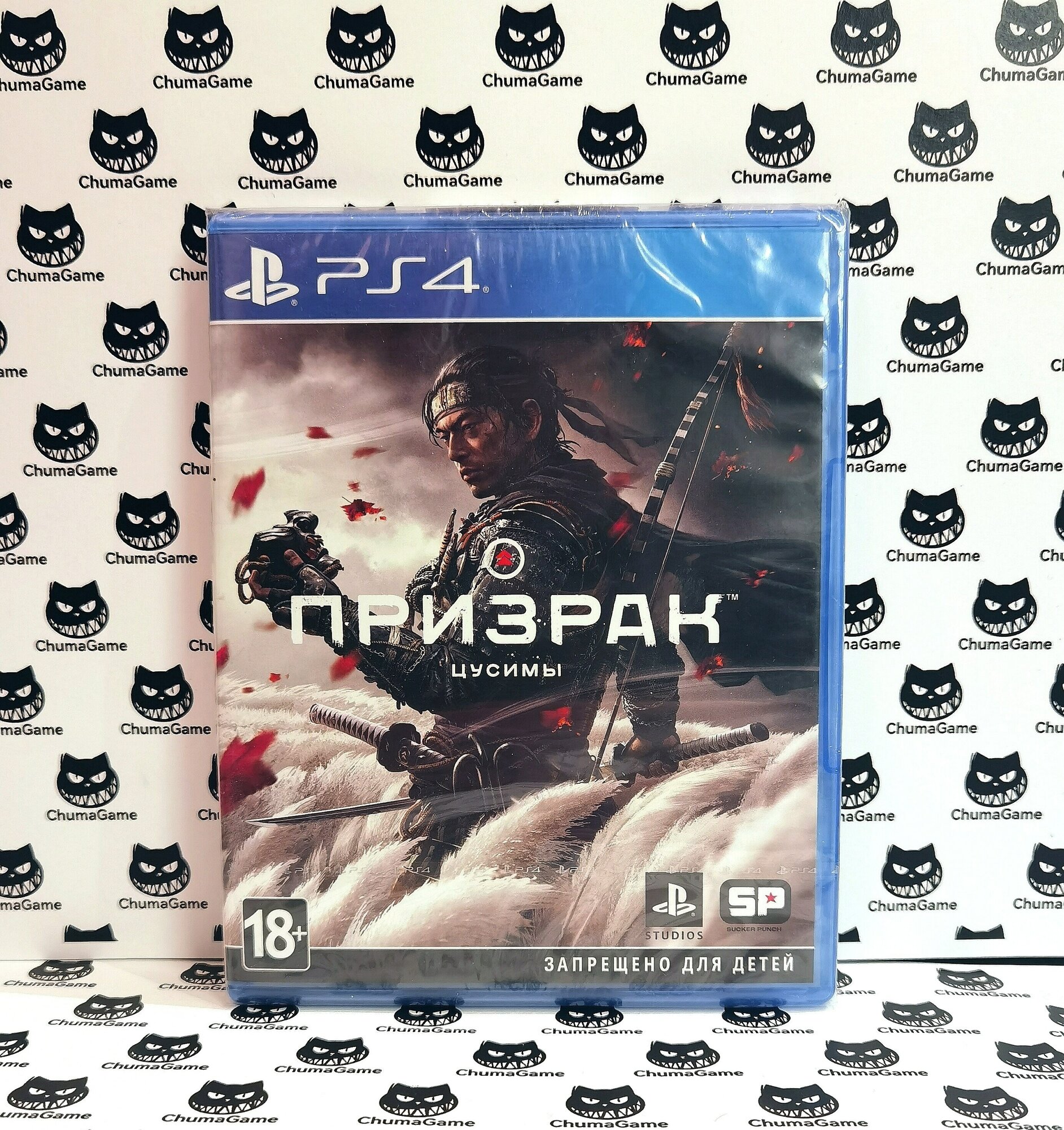 Игра Ghost of Thusima-Призрак Цусимы PS4 NEW(Русская версия)