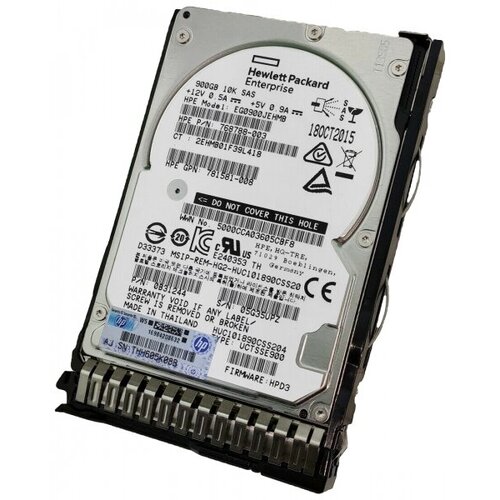 Жесткий диск HP 785411-001 900Gb 10520 SAS 25 HDD 4869500₽