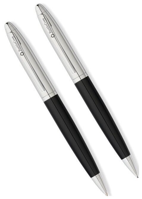 Franklin Covey FC0011-1 Набор franklin covey lexington шариковая ручка и карандаш, black / chrome