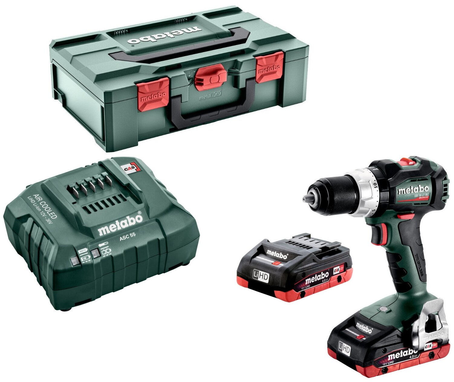 Аккумуляторная ударная дрель Metabo SB 18 LT BL (602316800) - фотография № 5