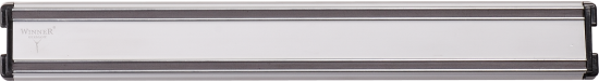 Держатель для ножей с магнитом Winner WR-7508, 40х4см, серый металлик