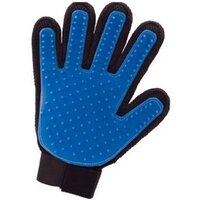 Перчатка для вычесывания шерсти домашних животных True Touch, цвет синий