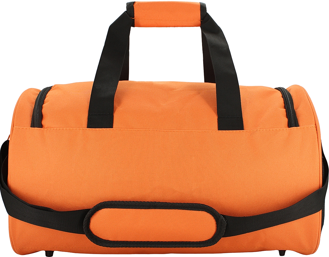 Спортивная сумка мужская для фитнеса спорта бокса большая, оранжевая - фотография № 3