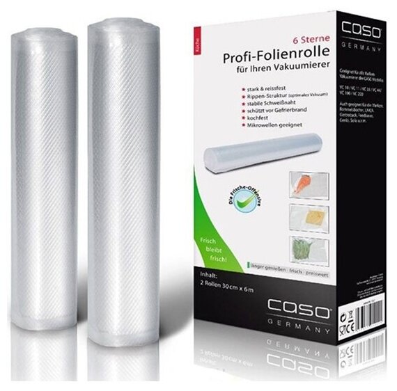 Рулоны для вакуумной упаковки Caso VC 30*600 (2 шт.)