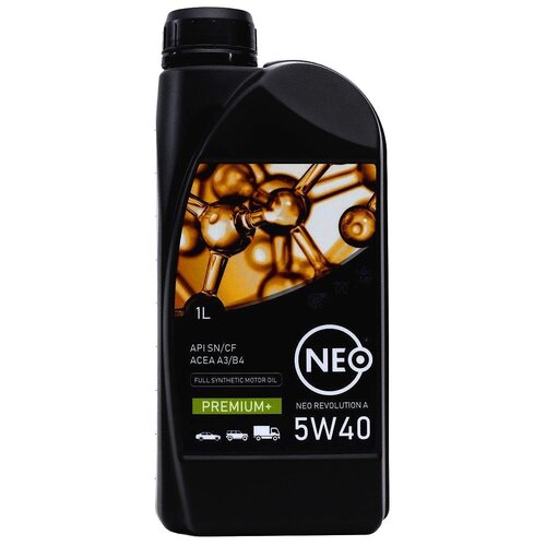 Синтетическое моторное масло NEO Revolution A 5W-40, 1 л, 1 шт.