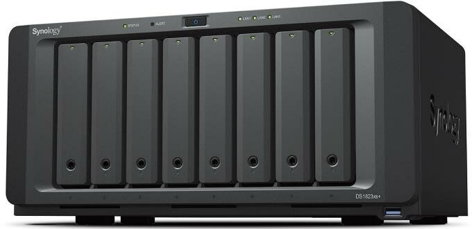 СХД настольное исполнение 8BAY NO HDD DS1823XS+ SYNOLOGY - фото №1