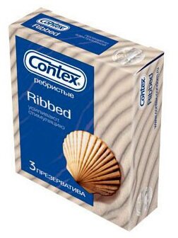 Презервативы Contex (Контекс) Ribbed 3 шт. AVK Polypharm Co. Ltd. - фото №17
