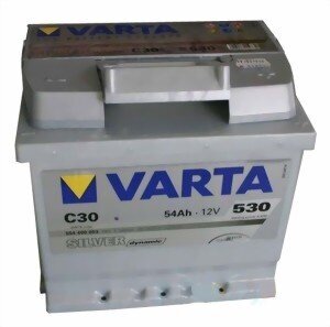 VARTA Silver C30 (54R) 530А Обратная полярность 54 Ач (207x175x190) - фото №7