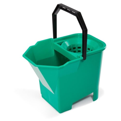 Ведро SYR 15л раб6л Bull Dog переносное с ручным отжимом зеленое 950897 4533₽