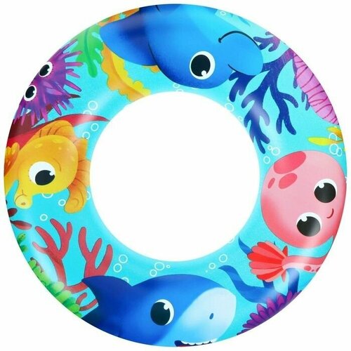 Круг надувной Морские малыши для плавания детский круг надувной для плавания морские малыши детский