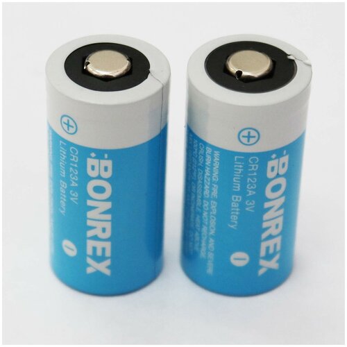 Элемент питания BONREX CR123A 1600 мАч, 500 штук