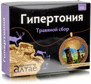 Фарм-продукт сбор "Гипертония", 100 г, травяной