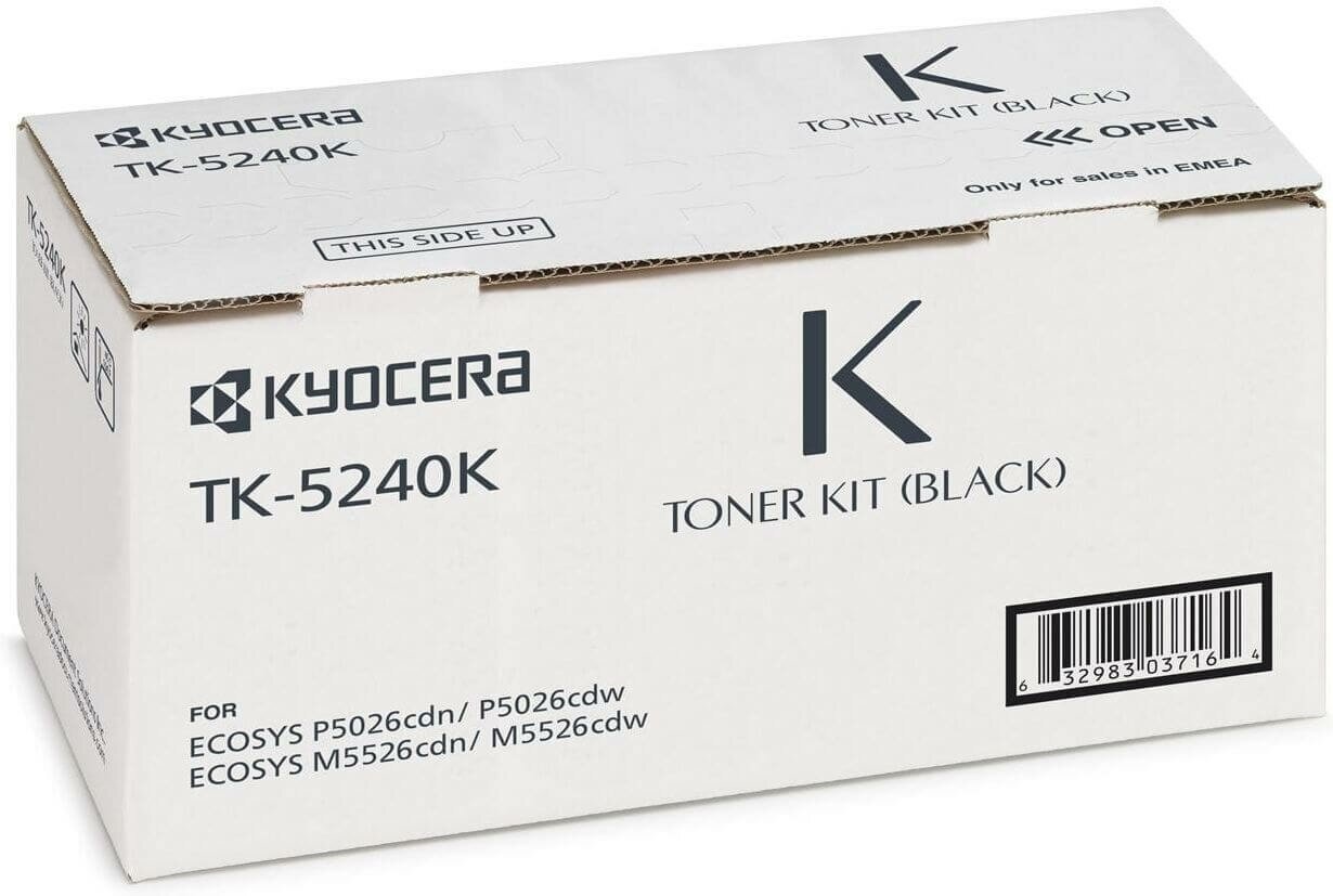 Картридж KYOCERA TK-5240K, 4000, черный