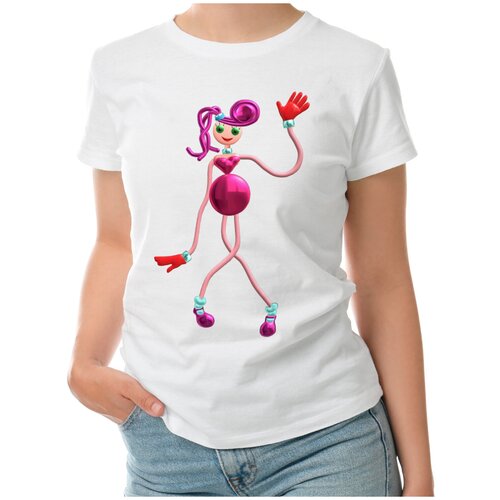 фото Футболка roly, размер m, белый