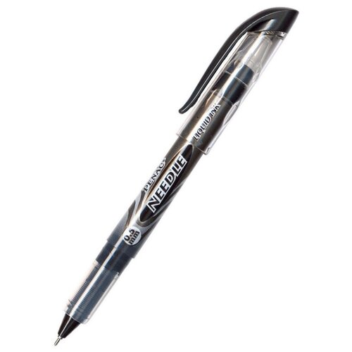 Ручка-роллер с чернилами на водной основе 0,5мм Penac Needle, черная ручка роллер с чернилами на водной основе 0 7мм penac liqroller синяя
