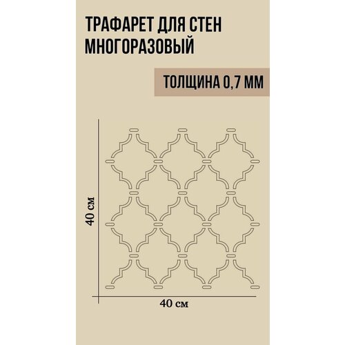 Трафарет Соты для Декоративной штукатурки Рисования 