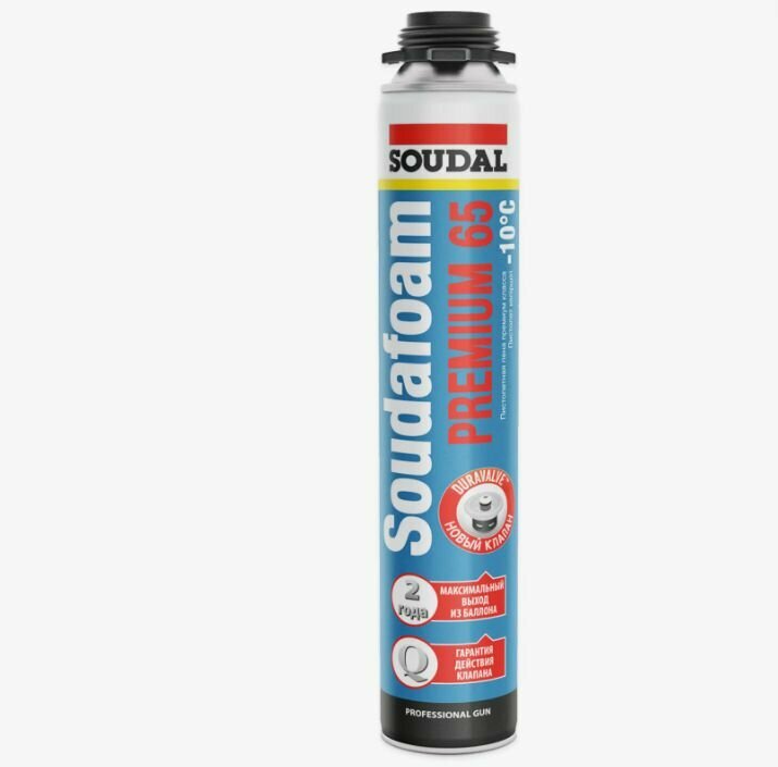 фото Пена профессиональная Soudal Soudafoam PREMIUM 65 840 мл.