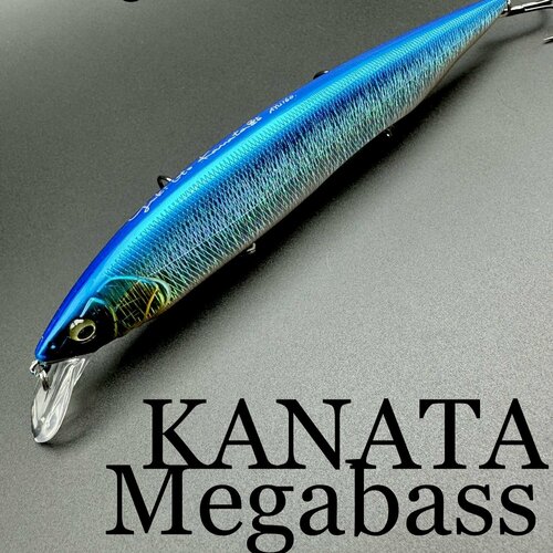 Воблер для рыбалки троллинговый Megabass KANATA биг-минноу 160F
