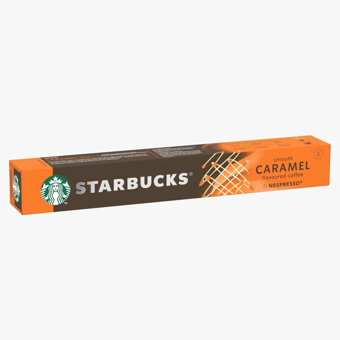 Кофейные капсулы Starbucks Nespresso Sweet & Salted Caramel 10 капсул по 51 г (Из Финляндии) - фотография № 3