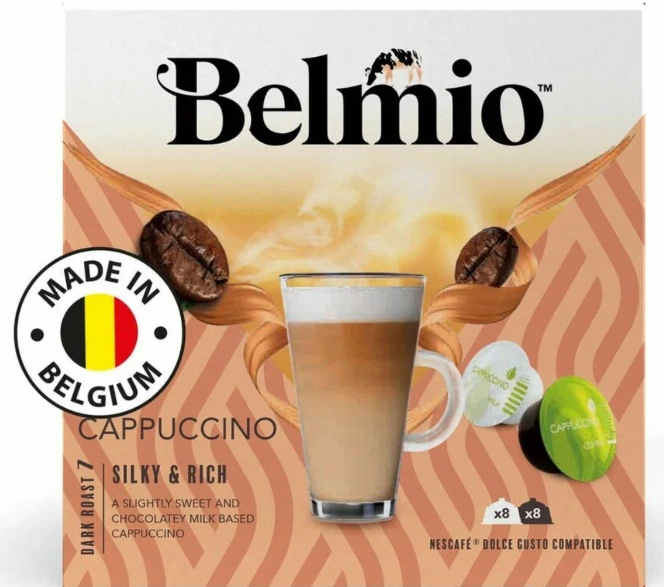 Кофе в капсулах Belmio Cappuccino 16 шт. - фотография № 11