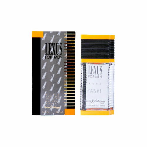 Цитрусовые духи Carole Daver Lexus Pure / Туалетная вода 100 мл / Аромат Кэрол Дэвер Лексус Пуре / Парфюм для мужчин