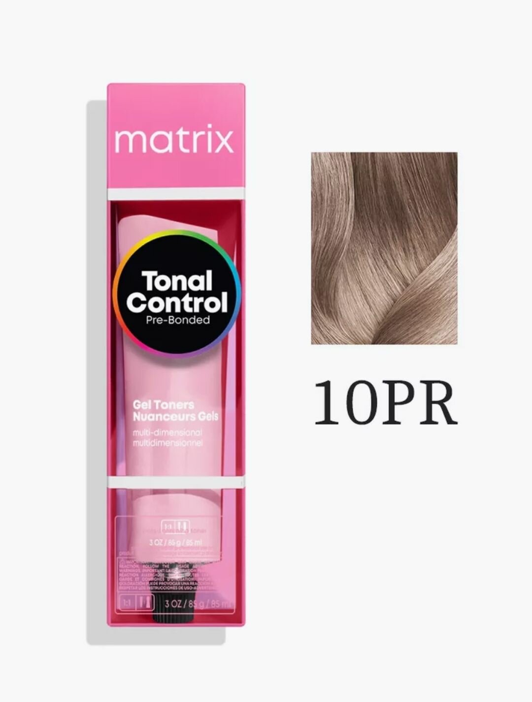 Matrix Tonal Control Гелевый тонер с кислотным РН для волос 10PR
