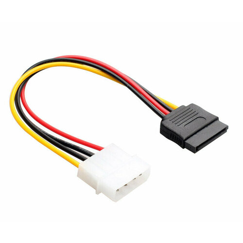 Кабель-адаптер питания BaseTech MOLEX-SATA (BT-MOLEX-SATA) кабель питания переходник molex sata