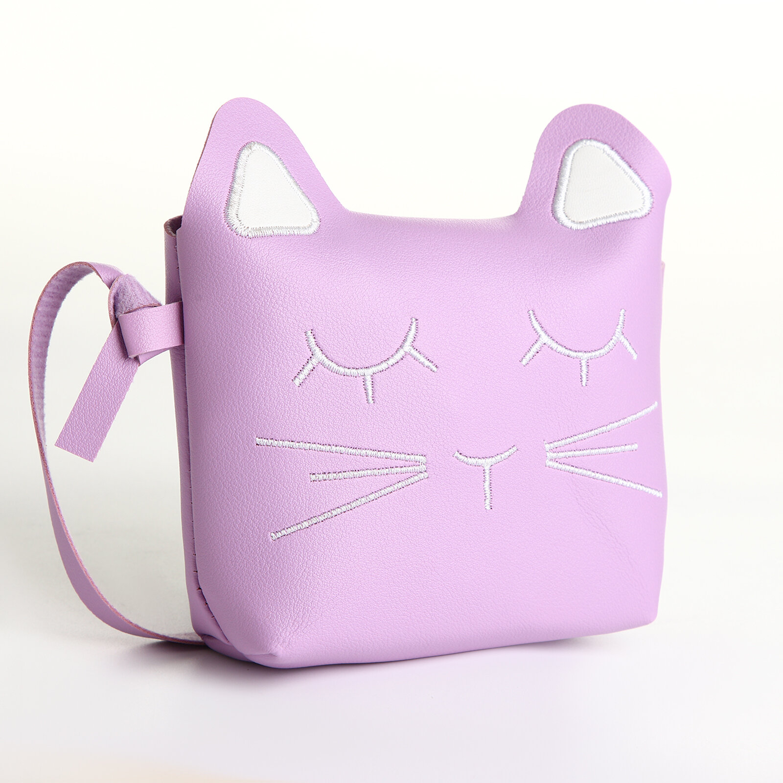 Сумка детская для девочки на магните цвет сиреневый