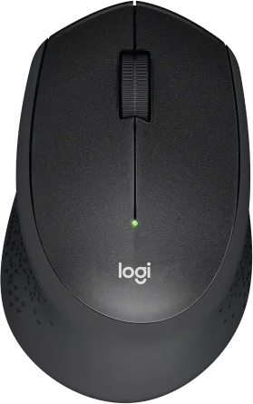 Мышь Logitech M331 Silent Plus, оптическая, беспроводная, USB, черный [910-004914]