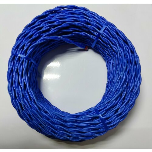 Витой ретро провод Ретро Лайн 3х25 ГОСТ синий 10м 3400₽